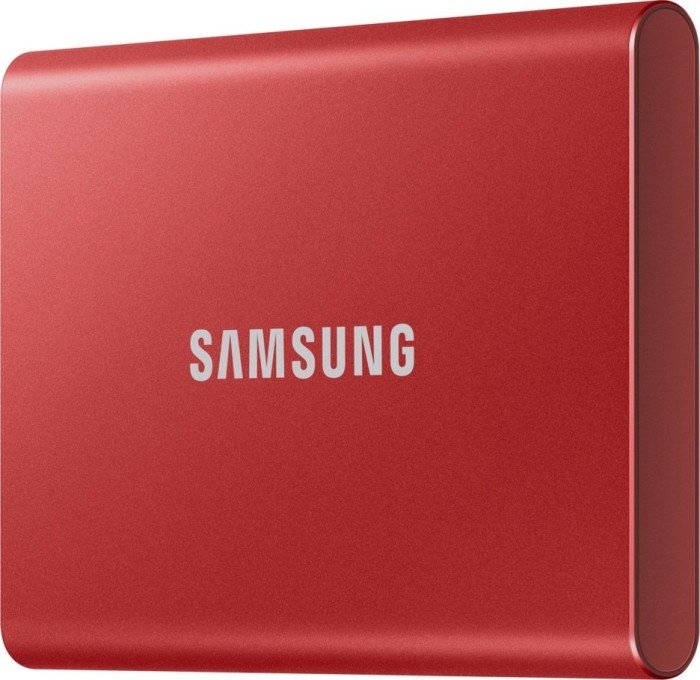 Kietasis diskas Samsung T7, SSD, 500 GB, raudona - 4