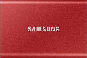 Kietasis diskas Samsung T7, SSD, 500 GB, raudona - 1