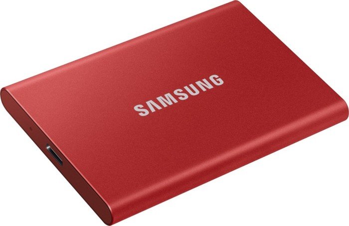 Kietasis diskas Samsung T7, SSD, 500 GB, raudona - 5
