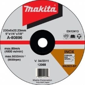 Metalo šlifavimo diskas MAKITA, 125 x 6 mm