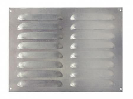 Metalinės ventiliacijos grotelės MR2628Zn, 260 x 280 mm, cinkuotos