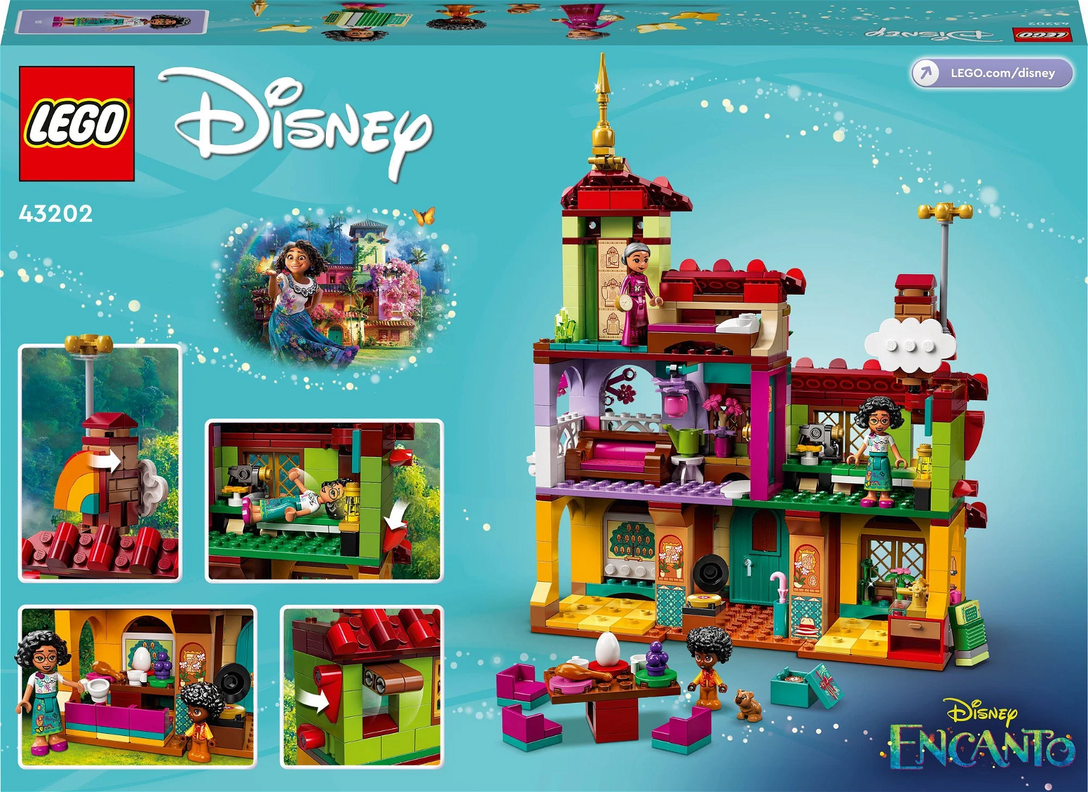 Konstruktorius LEGO® I Disney Princess™ Madrigalo namai 43202 - 2