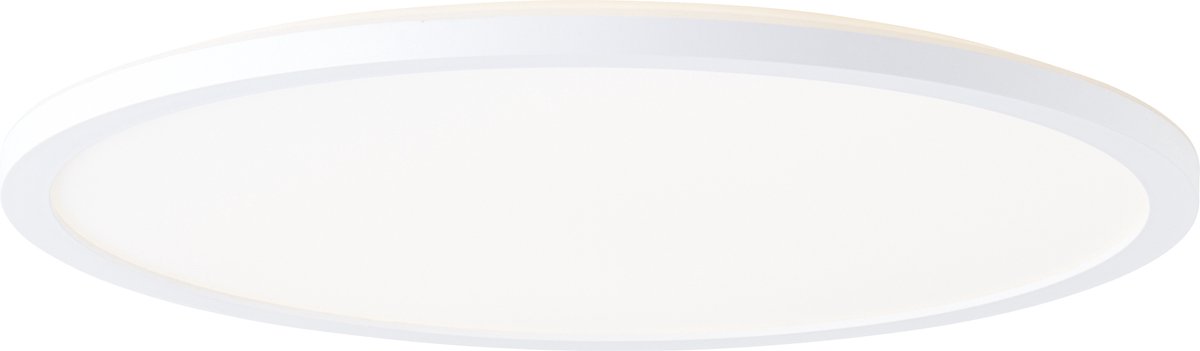 Lubinis LED šviestuvas BRILLIANT MILTON, 24 W, 4000 K, 3400 lm, baltos sp, Ø 42 x 2,6 cm-0