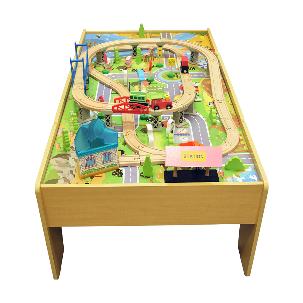 Medinis žaidimų stalas Svajonių miestas
