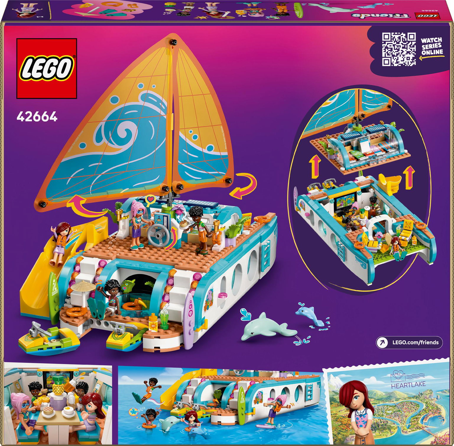 Konstruktorius LEGO Friends Travel Boat Adventure - 2