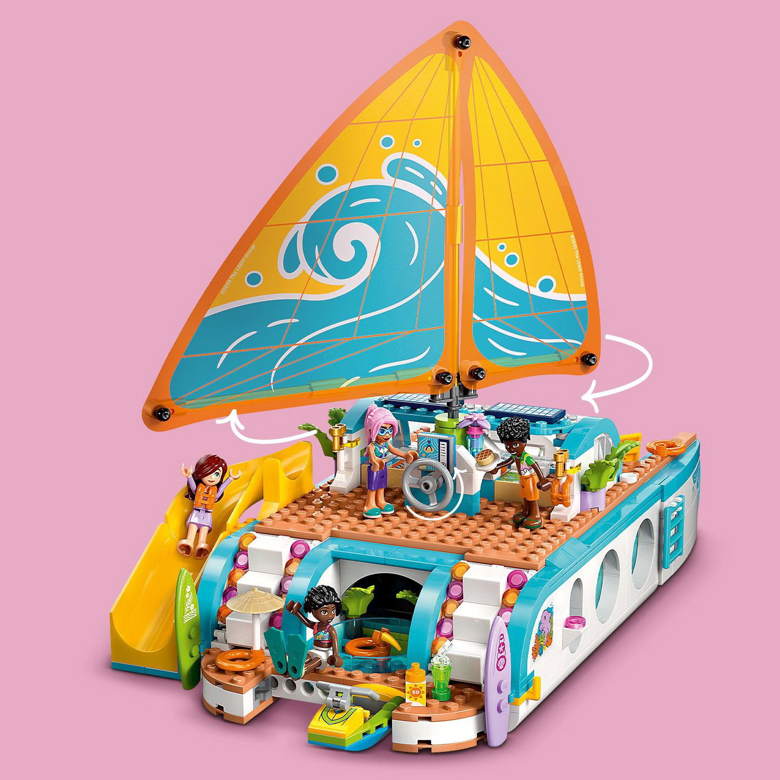 Konstruktorius LEGO Friends Travel Boat Adventure - 5