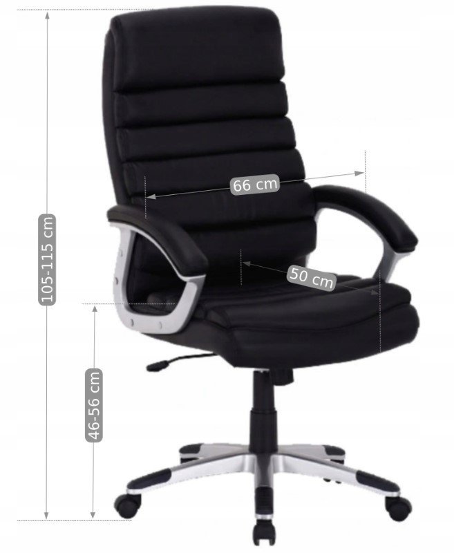 Biuro kėdė Q-087, juoda - 2