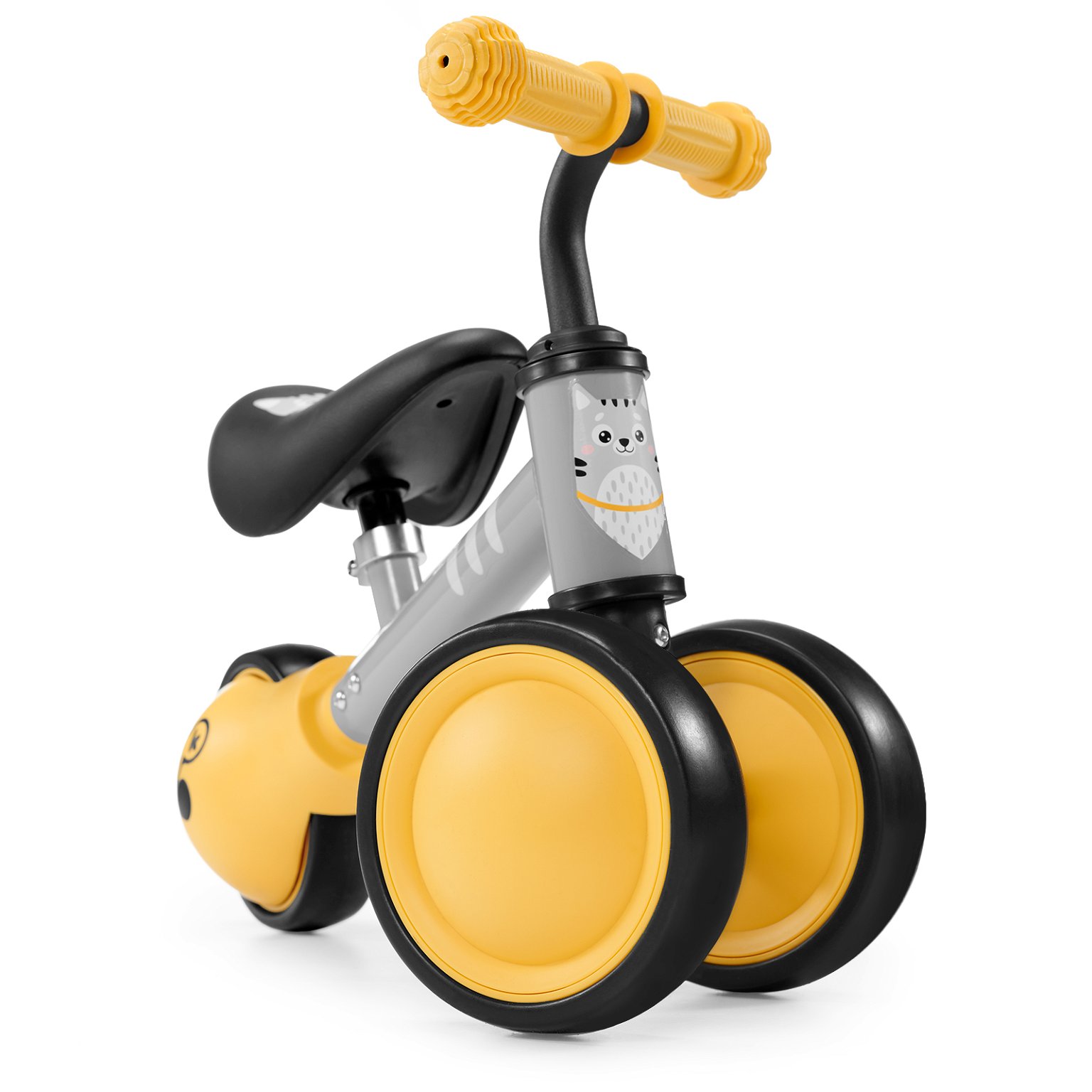 Balansinis dviratis KINDERKRAFT mini CUTIE, geltonas - 2