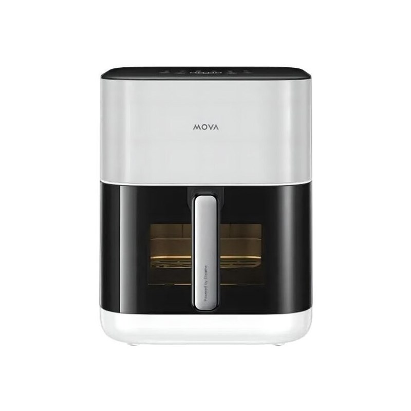 Karšto oro gruzdintuvė Mova FD10 Pro, balta sp./sidabro sp., 1800 W, 6 l - 2