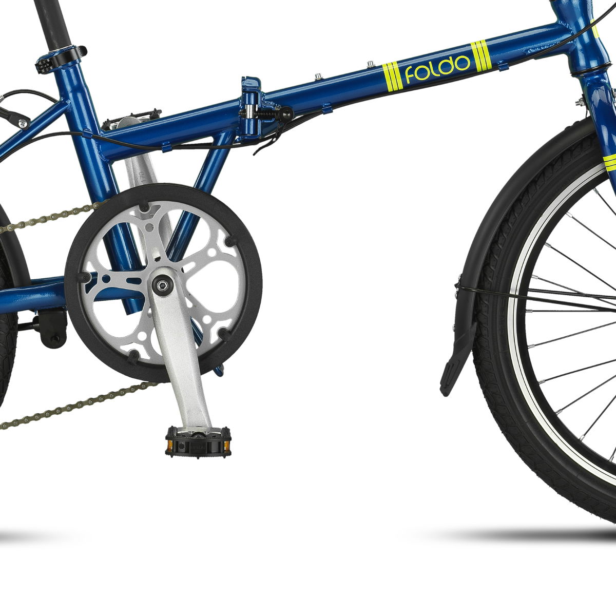 Sulankstomas dviratis Foldo Urbano Ultra 20 (URB.2005), mėlynas-2