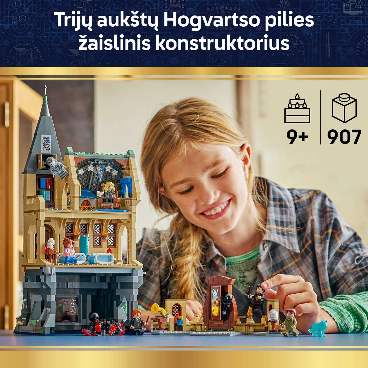 Konstruktorius LEGO Hogwarts™ Castle: Hospital Wing 76463 - 4