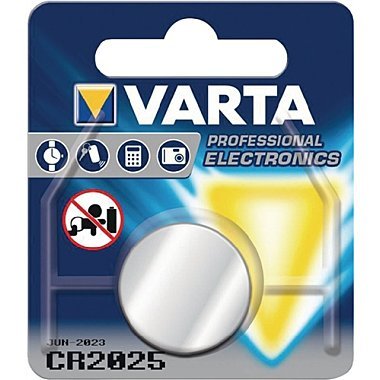 Elementai VARTA, CR2025, ličio,  1 vnt