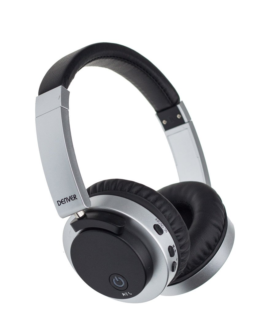 Belaidės ausinės Denver BTN-206 Black-0