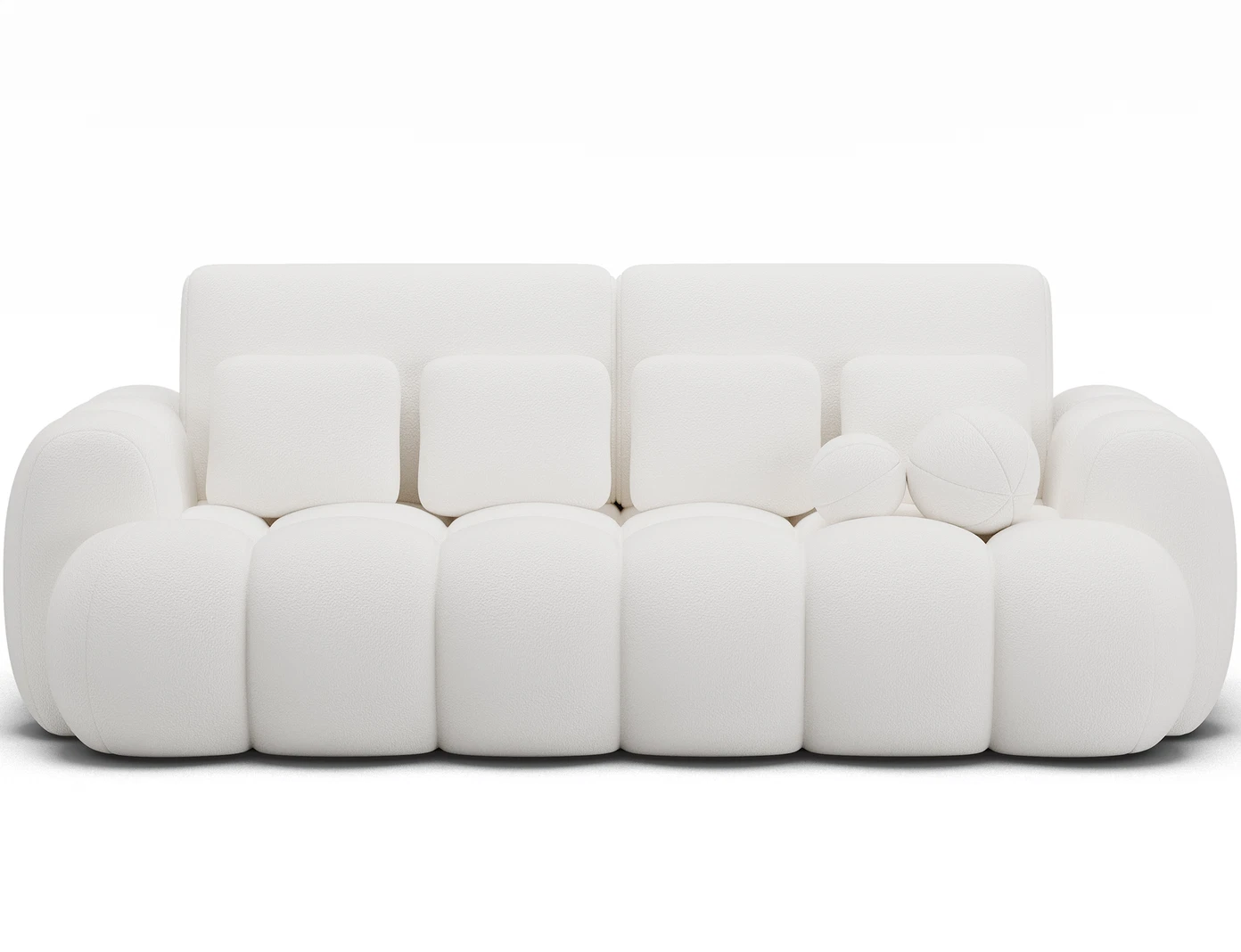 Sofa Cotonn 01PAO, balta - 1