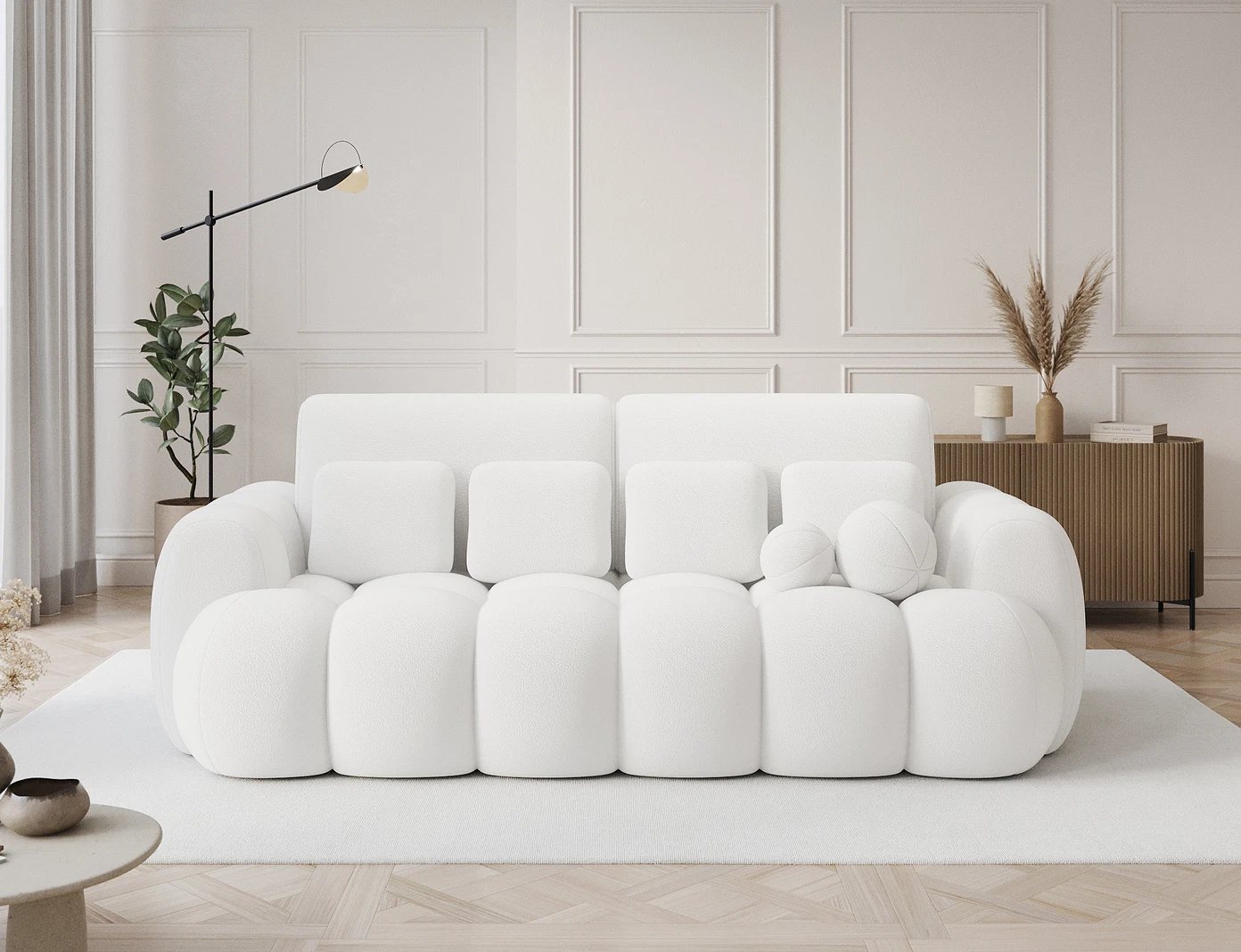 Sofa Cotonn 01PAO, balta - 2