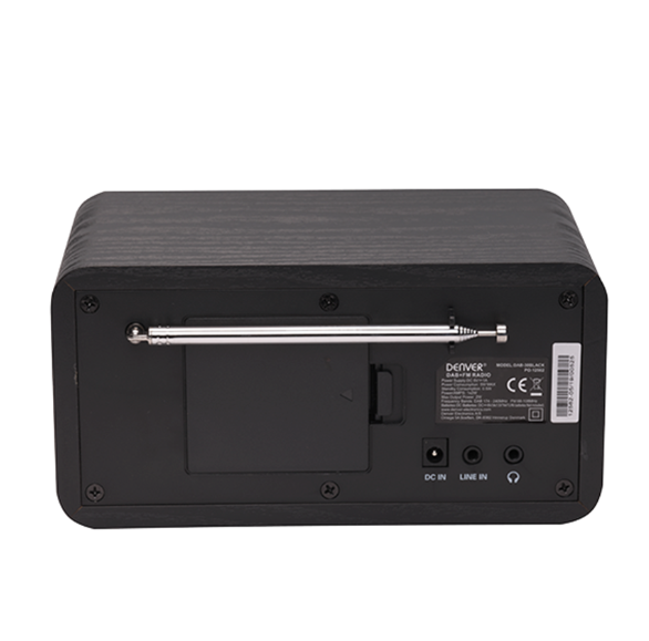 Radijo žadintuvas Denver DAB-30 black - 3