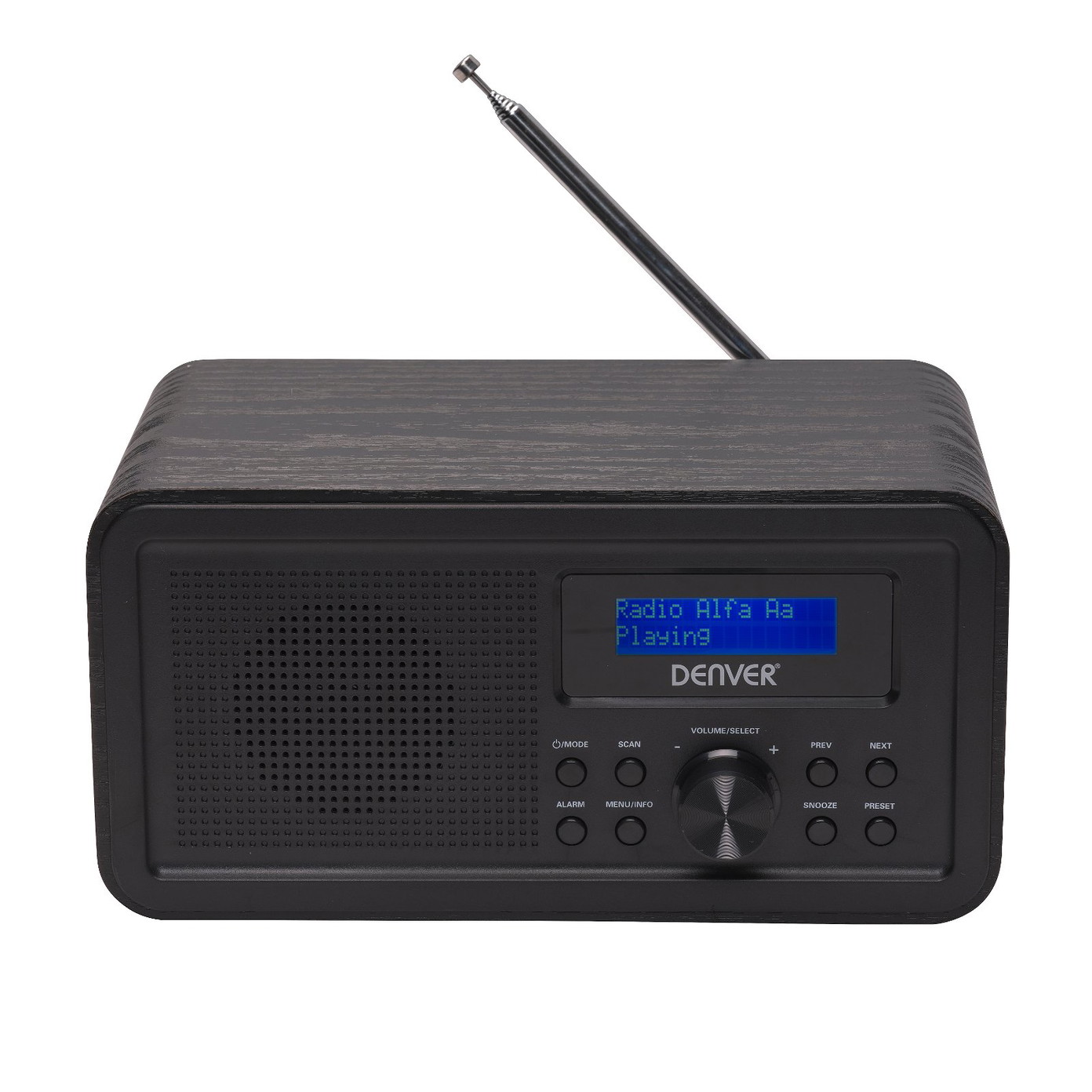 Radijo žadintuvas Denver DAB-30 black - 5