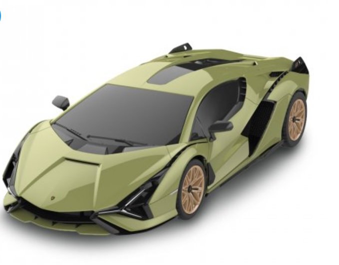 Radijo bangomis valdomas automodelis RASTAR Lamborghini Sian, 1 : 24 - 3