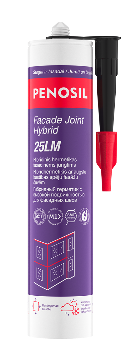 Hibridinis hermetikas PENOSIL FACADE JOINT HYBRID 25LM, antracito sp., 290 ml