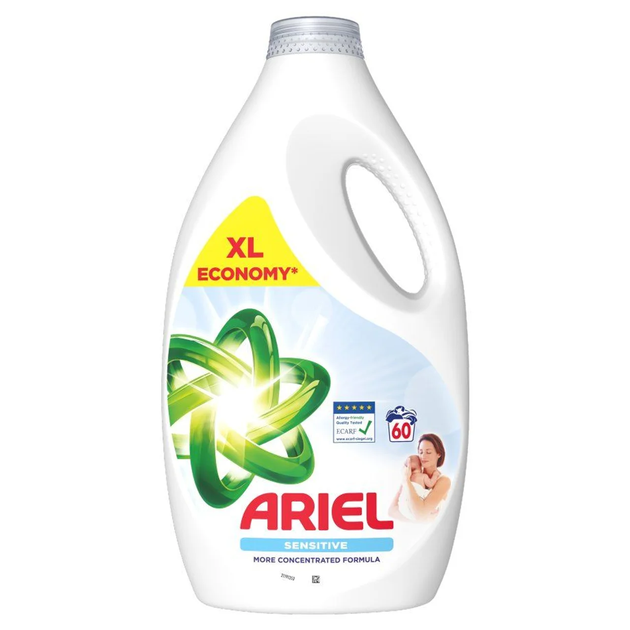 Skystas skalbiklis ARIEL Sensitive, 60 skalb., 2,7 L