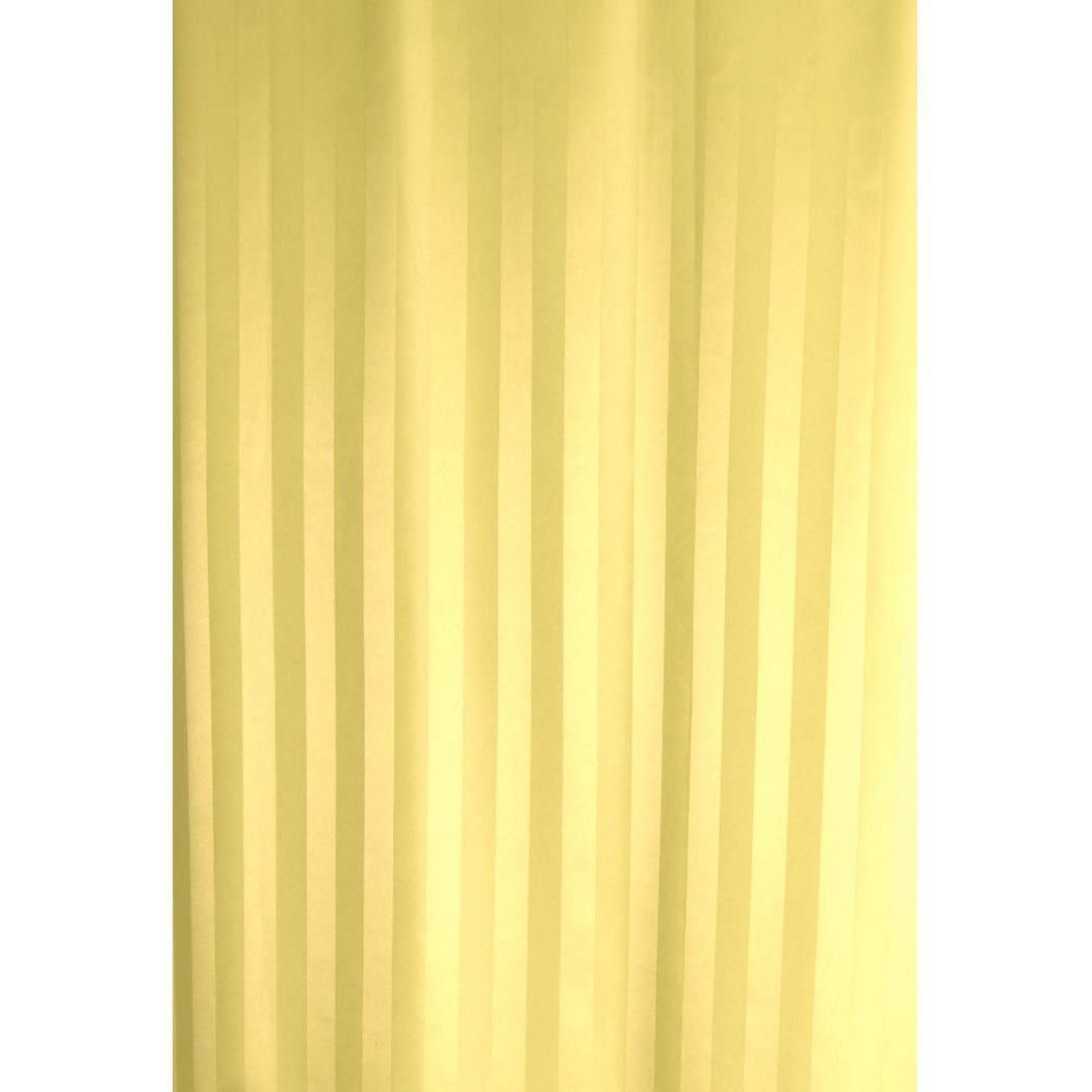 Dušo užuolaida, 100% poliesteris, geltonos sp., 180 x 180 cm