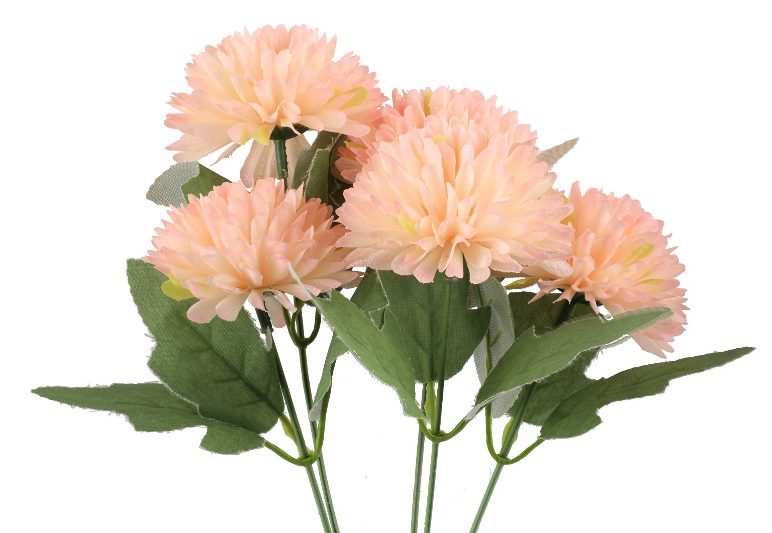 Dirbtinių gėlių puokštė 4LIVING Chrysanthemum, 3 spalvos, 33 cm - 4