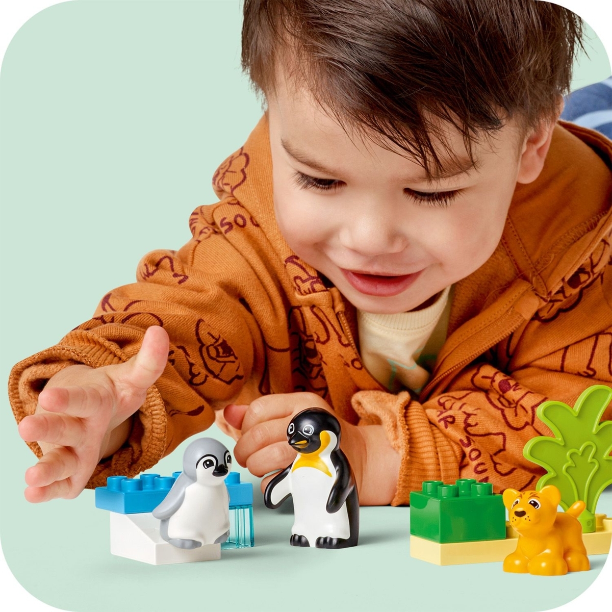 Konstruktorius LEGO DUPLO Wild Animal Families: Penguins & Lions - 4