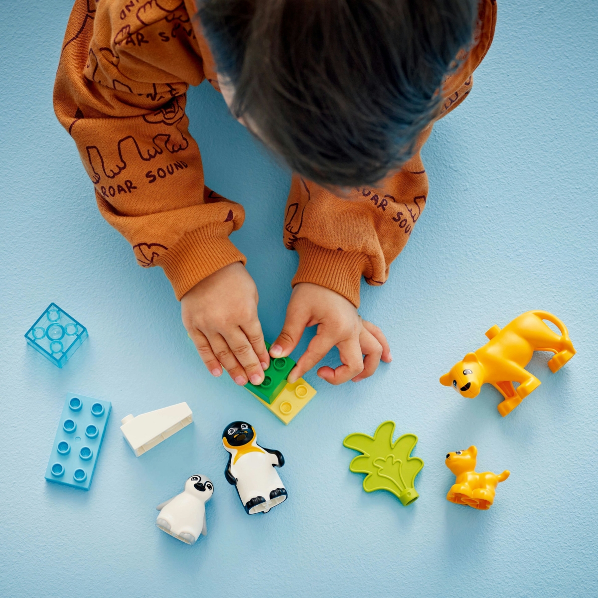 Konstruktorius LEGO DUPLO Wild Animal Families: Penguins & Lions - 2