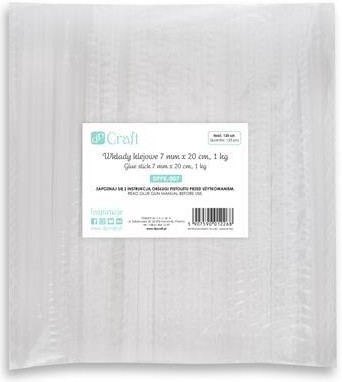 Klijai pistoletui 7mm, 1 kg-0