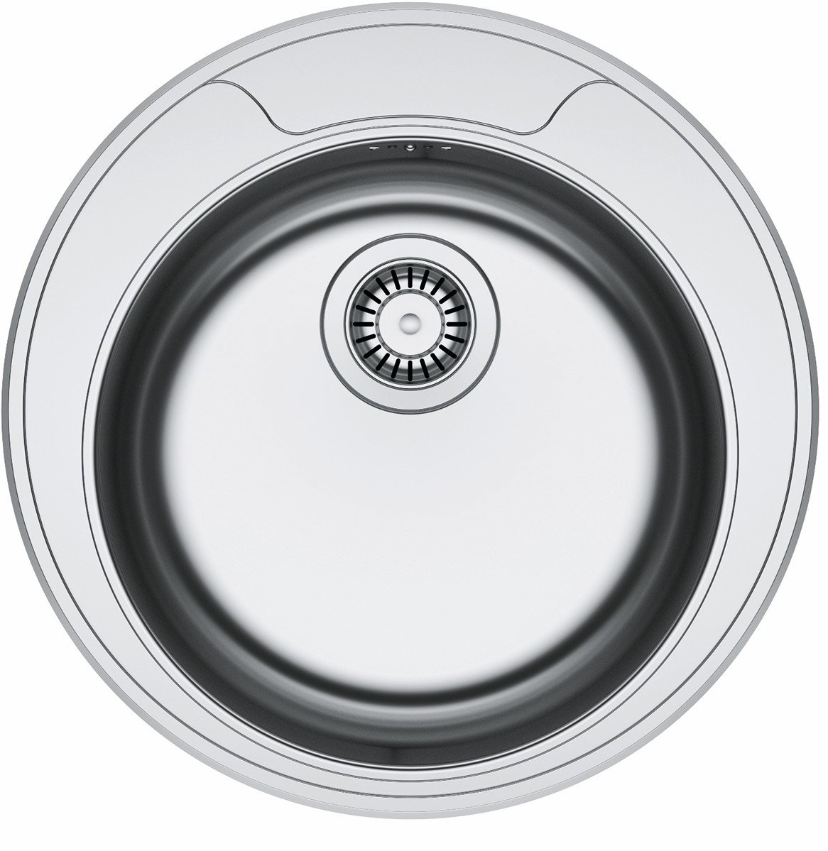 Plautuvė FRANKE RONDO Ø50,9 cm, apvali, nerūdijančio plieno, nešlifuota ...