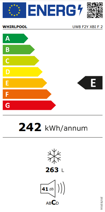 Šaldiklis Whirlpool UW8 F2Y XBI F 2 - 9