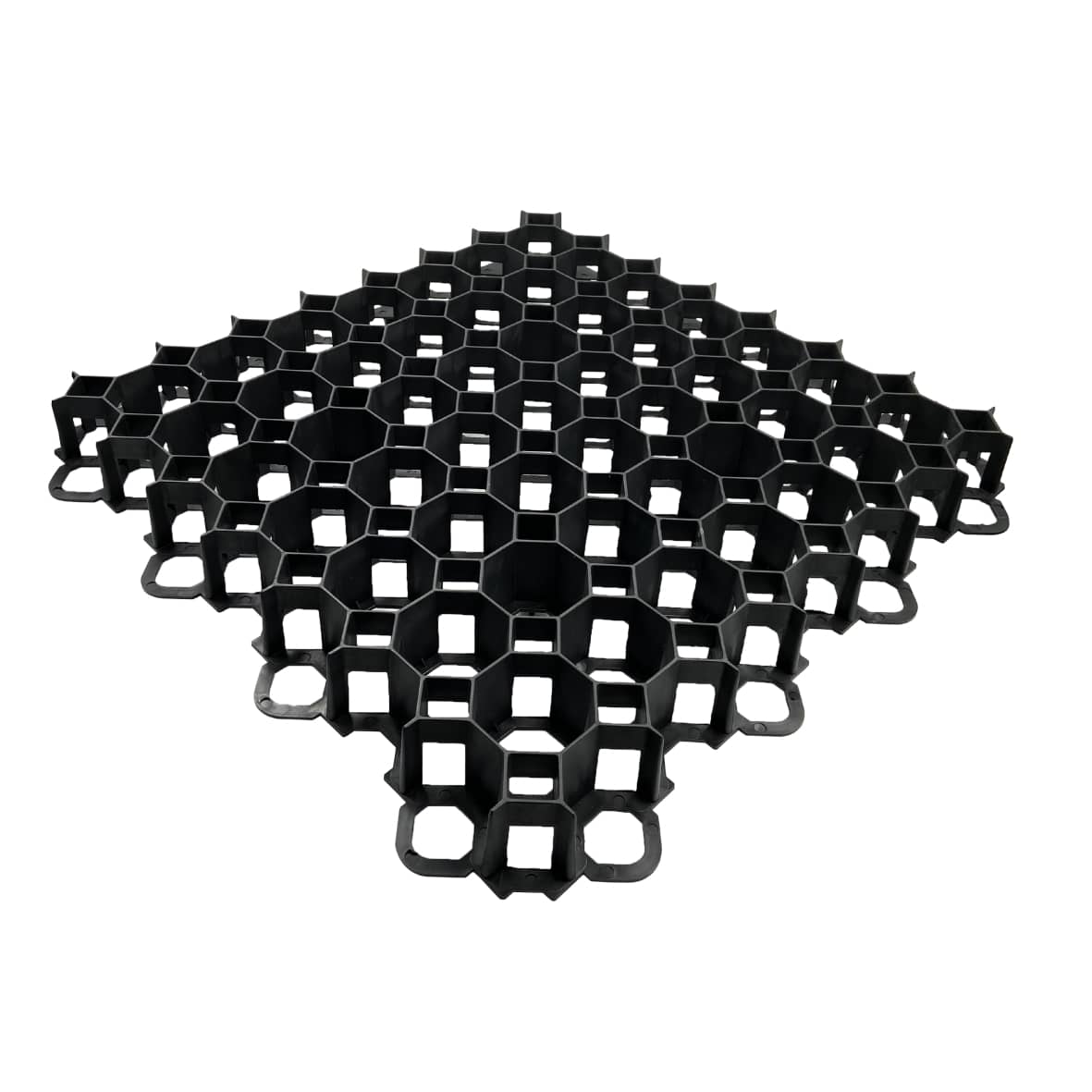 Žolės-vejos korys SG1, 50 x 50 x 3.6 cm, juodos spalvos-1
