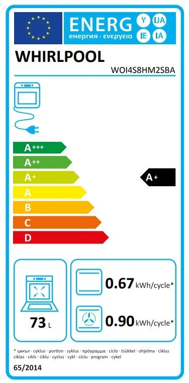 Įmontuojama orkaitė WHIRLPOOL WOI4S8HM2SBA - 6