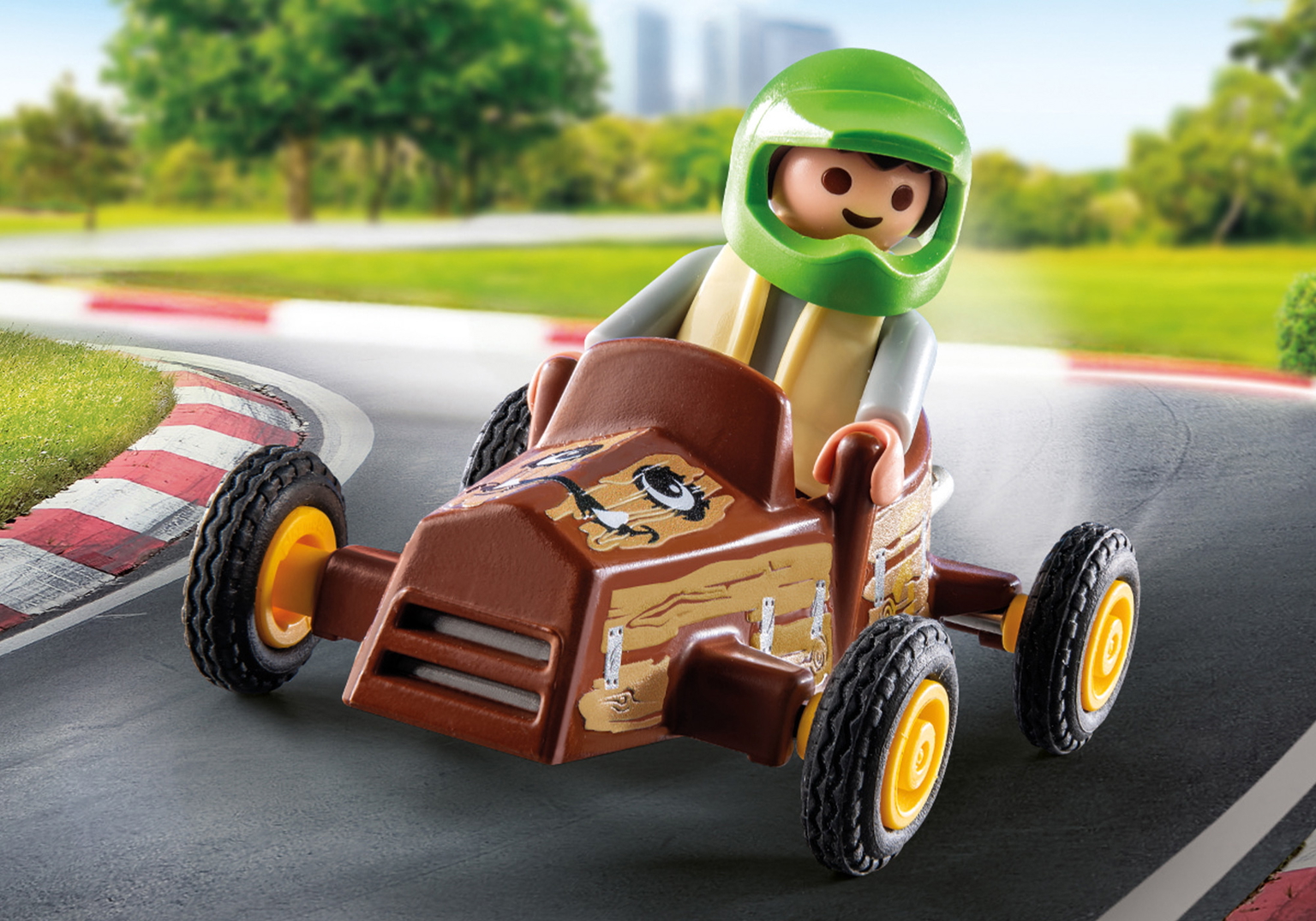 Vaikas su lenktyniniu automobiliu PLAYMOBIL SPECIAL PLUS 71480 - 2