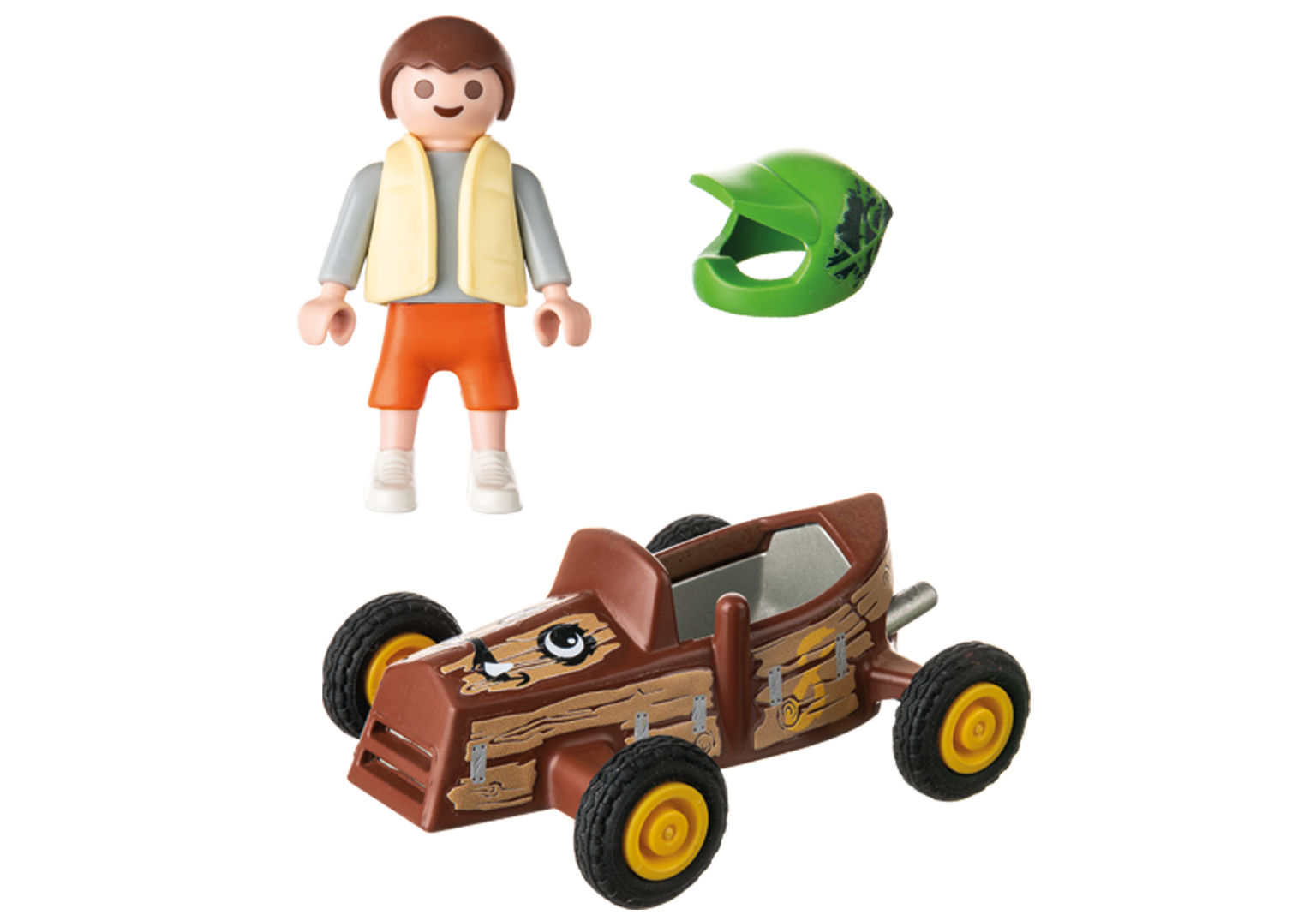 Vaikas su lenktyniniu automobiliu PLAYMOBIL SPECIAL PLUS 71480 - 3