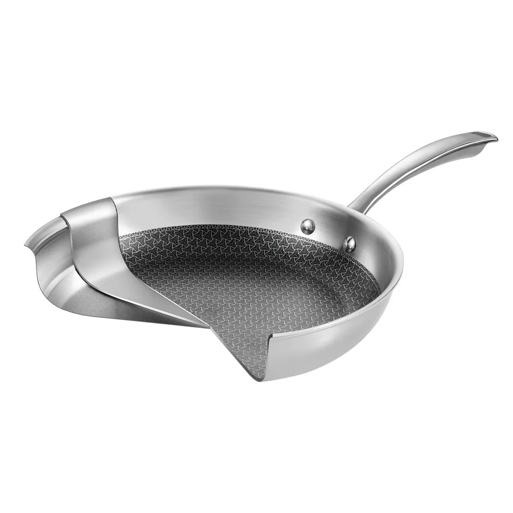 Nerūdijančio plieno keptuvė TESCOMA STEELCRAFT, tinka ir indukcinei viryklei, ø 24 cm - 3