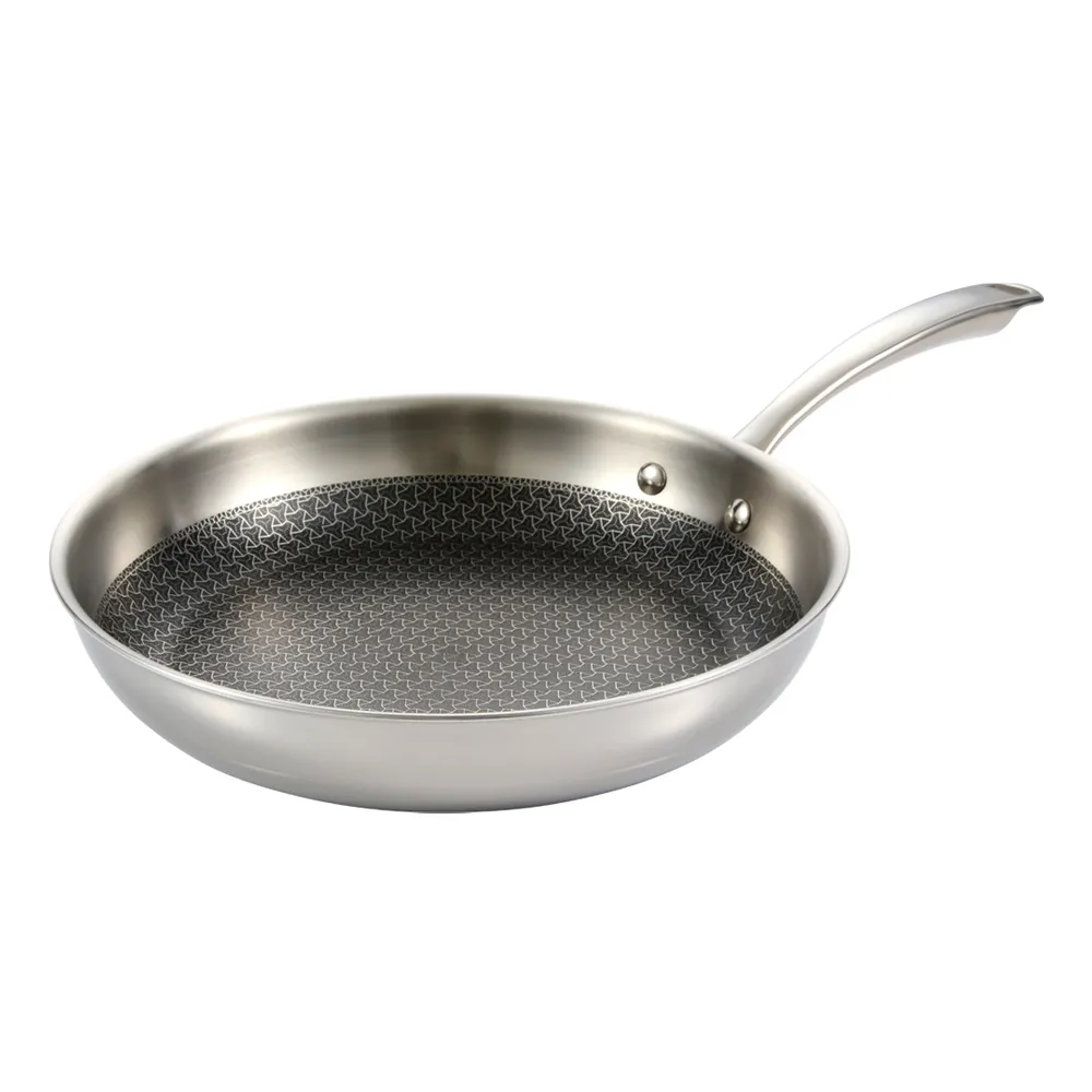Nerūdijančio plieno keptuvė TESCOMA STEELCRAFT, tinka ir indukcinei viryklei, ø 24 cm-0