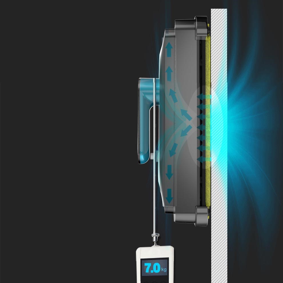 Langų valymo robotas Mamibot W120-T (juoda ir mėlyna) - 3