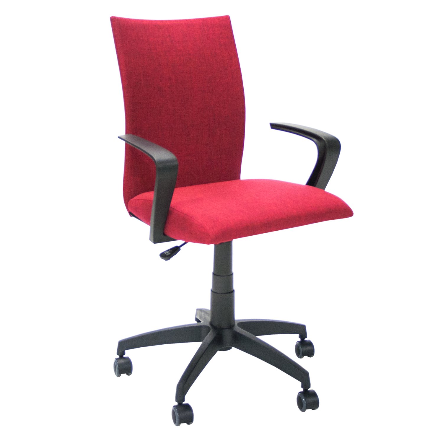 Biuro kėdė CLAUDIA, 59x57x87-96,5 cm, raudona