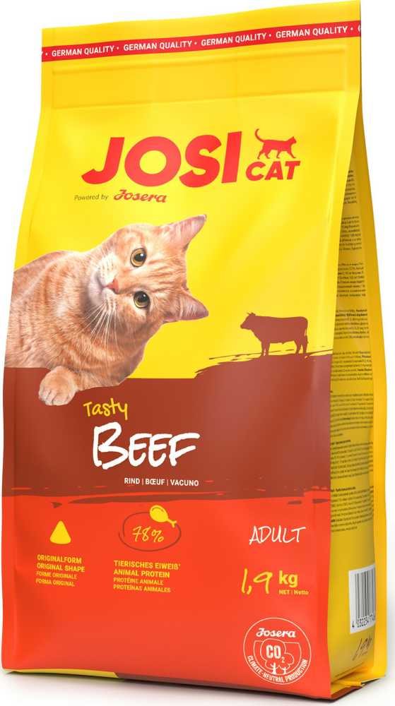 Sausas kačių ėdalas JOSICAT, su jautiena, 1.9 kg