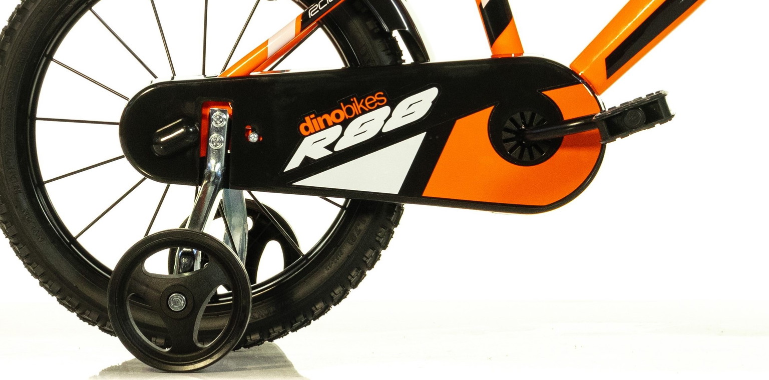 Vaikiškas dviratis Dino Bikes R88, 16", oranžinis - 4