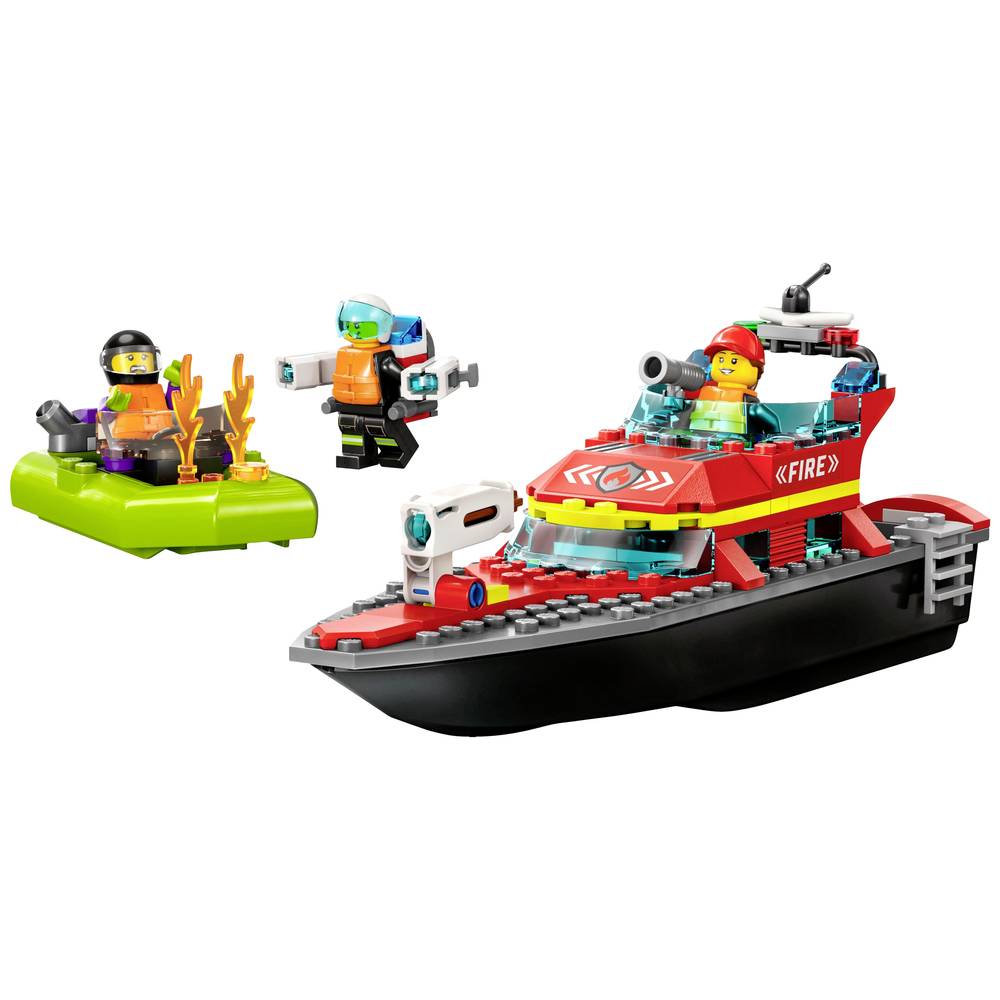Konstruktorius LEGO City Fire Rescue Boat - 2