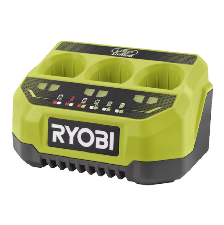 Trijų jungčių įkroviklis RYOBI USB Lithium™, 4V - 1
