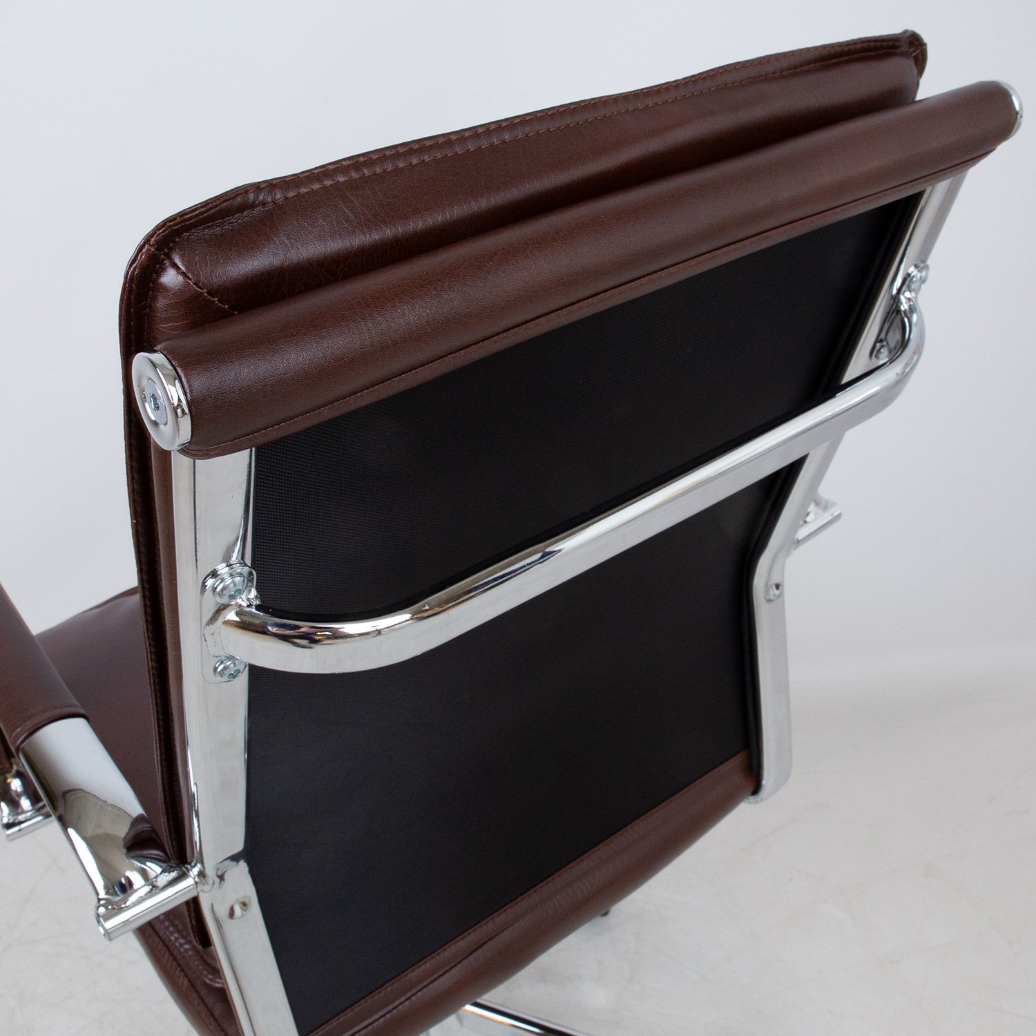 Biuro kėdė ULTRA, 54,5x63xH94-104 cm, ruda - 8