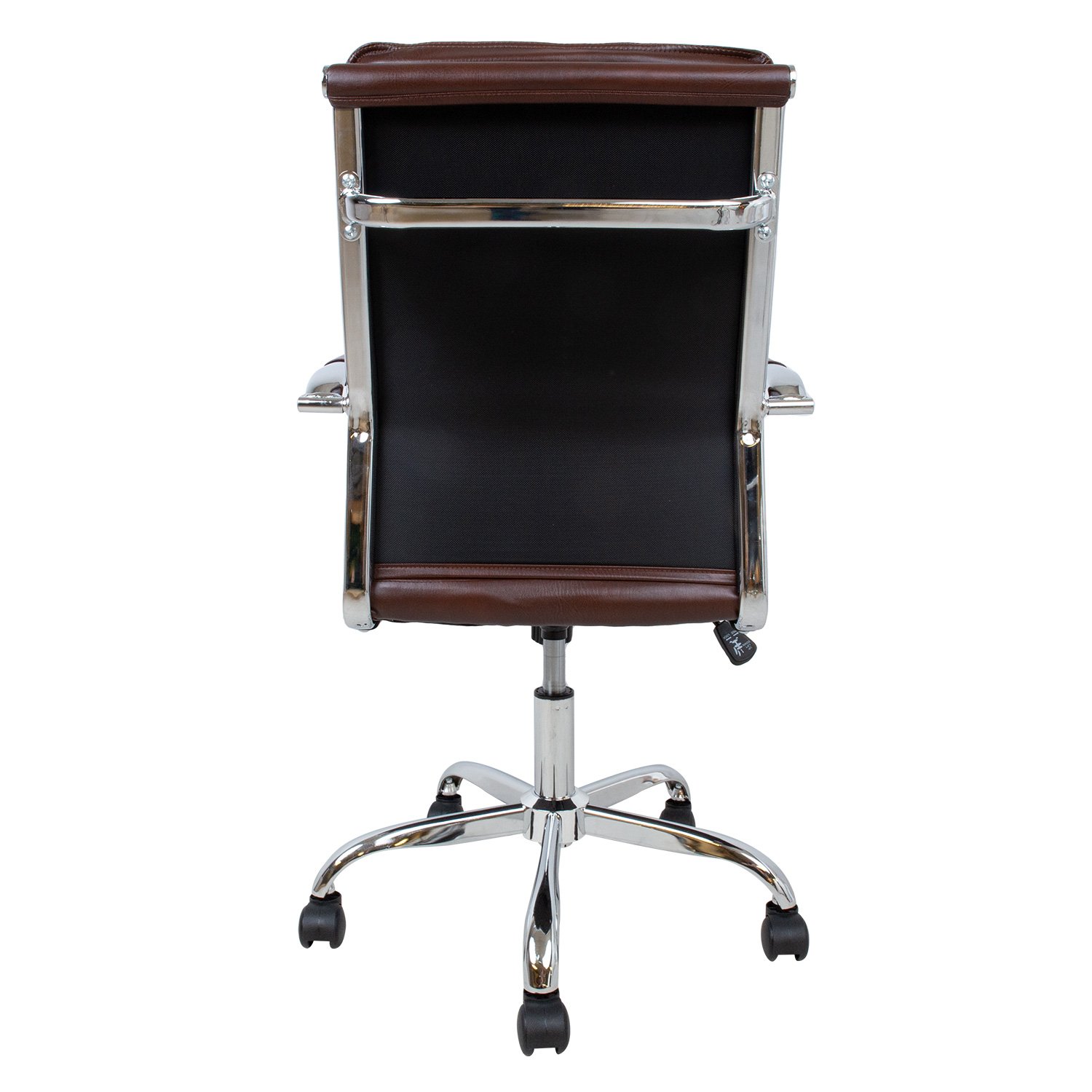 Biuro kėdė ULTRA, 54,5x63xH94-104 cm, ruda - 4