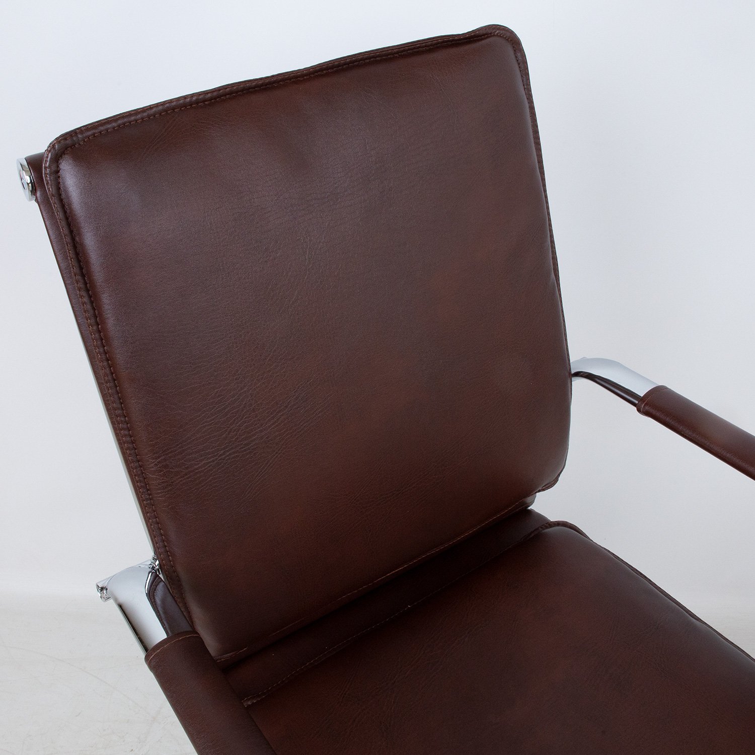 Biuro kėdė ULTRA, 54,5x63xH94-104 cm, ruda - 5