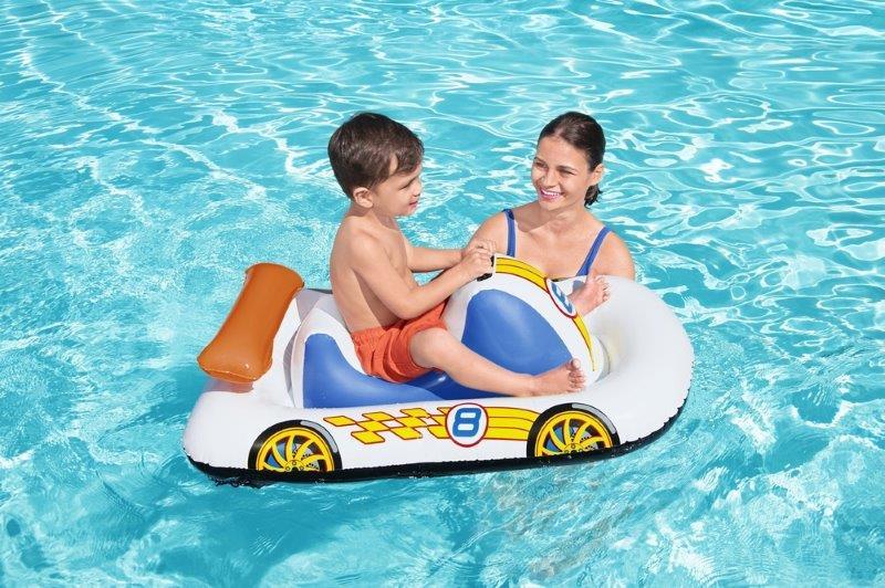 Pripučiamas plaustas Bestway Sports Car Ride-on 43.5" x 29.5"/1.10m x 75cm - 3