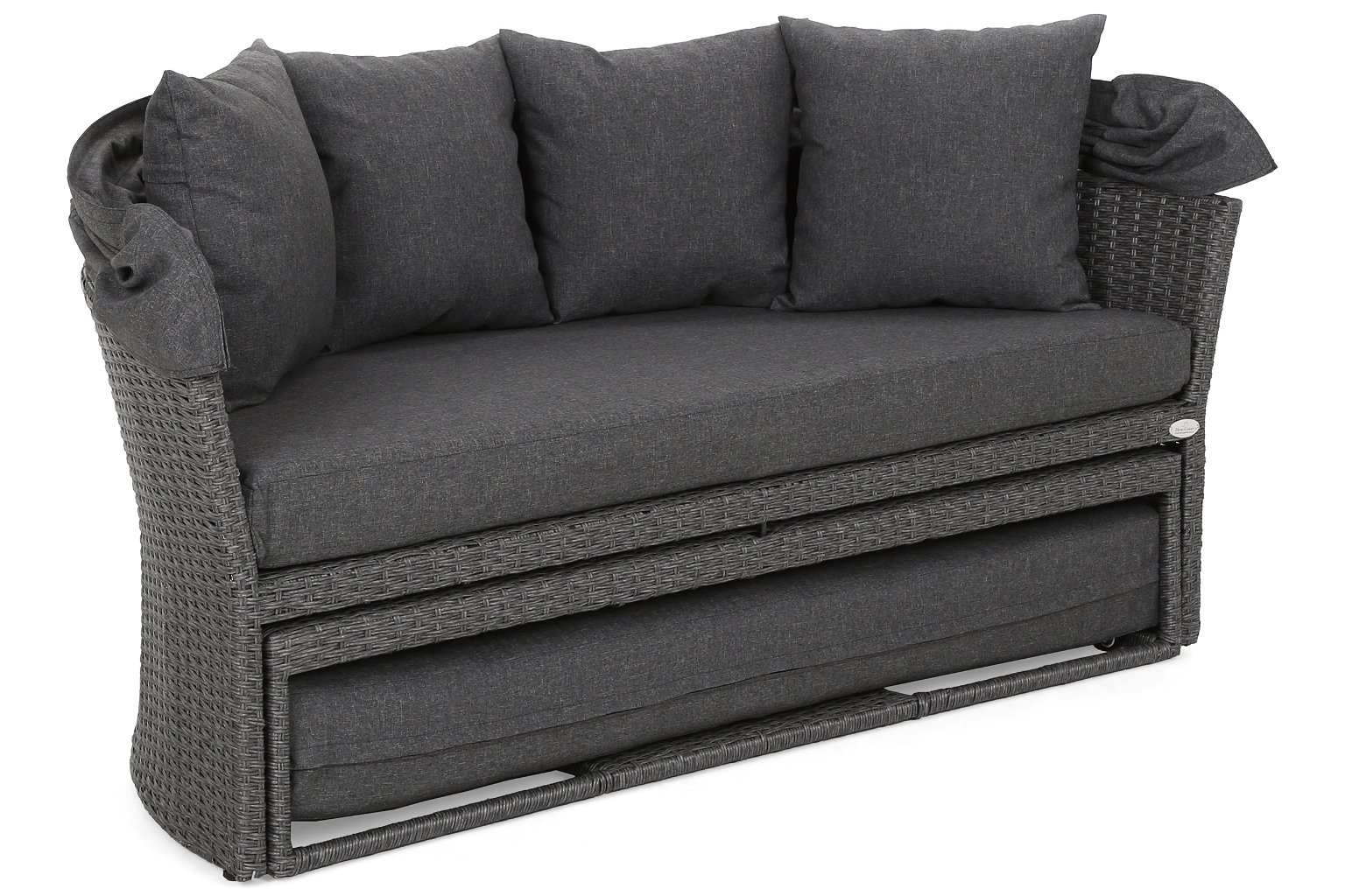 Sodo sofa Sydney, Grey / Grey Melange - 4