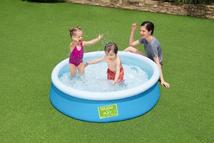 Pripučiamas bseinas Bestway Splash & Play 57241, mėlynas, 152 x 38 cm, 477 l - 4