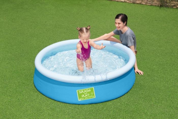Pripučiamas bseinas Bestway Splash & Play 57241, mėlynas, 152 x 38 cm, 477 l - 7